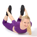 Frau Gymnastik Fitness Indoor Sport