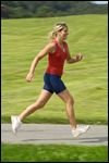 Frau beim Joggen