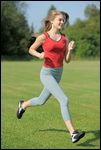Teenager beim Joggen
