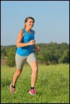Frau beim Joggen