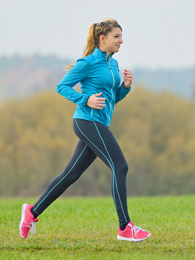 Sportbilder Joggen